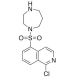 1-(1-Chloro-5-isoquinolinesulfonyl)homopiperazine (CAS 105628-70-4) - chemical structure image
