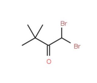 1,1-Dibromopinacolone (CAS 30263-65-1) - chemical structure image