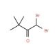 1,1-Dibromopinacolone (CAS 30263-65-1) - chemical structure image