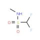 1,1-difluoro-N-methylmethanesulfonamide - chemical structure image