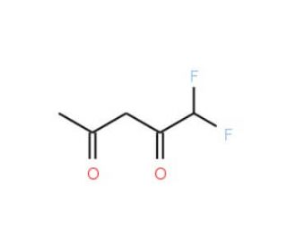 1,1-Difluoroacetylacetone (CAS 41739-23-5) - chemical structure image