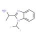 1-[1-(difluoromethyl)-1H-benzimidazol-2-yl]ethanamine - chemical structure image