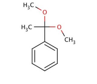 (1,1-Dimethoxyethyl)benzene (CAS 4316-35-2) - chemical structure image