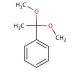(1,1-Dimethoxyethyl)benzene (CAS 4316-35-2) - chemical structure image