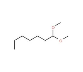 1,1-Dimethoxyheptane (CAS 10032-05-0) - chemical structure image