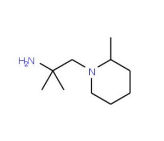 1,1-Dimethyl-2-(2-methyl-piperidin-1-yl)-ethylamine 2HCl - chemical structure image