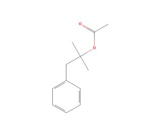 1,1-Dimethyl-2-phenylethyl Acetate (CAS 151-05-3) - chemical structure image