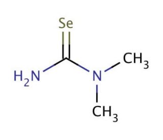 1,1-Dimethyl-2-selenourea (CAS 5117-16-8) - chemical structure image