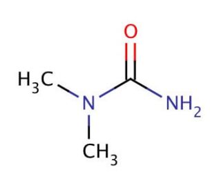 1,1-Dimethylurea (CAS 598-94-7) - chemical structure image