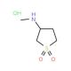 (1,1-dioxidotetrahydrothien-3-yl)methylamine hydrochloride (CAS 51070-55-4) - chemical structure image