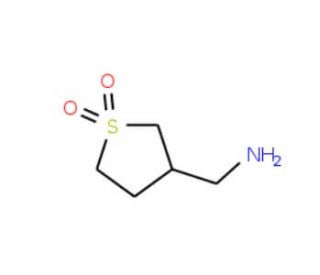 (1,1-dioxidotetrahydrothien-3-yl)methylamine - chemical structure image
