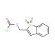 1,1-Dioxobenzo[b]thiophen-2-ylmethyl chloroformate (CAS 135204-19-2) - chemical structure image