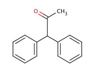 1,1-Diphenylacetone (CAS 781-35-1) - chemical structure image