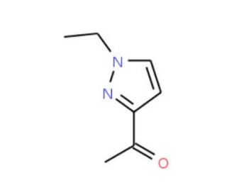 1-(1-Ethyl-1H-pyrazol-3-yl)-ethanone - chemical structure image