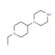 1-(1-Ethylpiperidin-4-yl)piperazine (CAS 686298-05-5) - chemical structure image