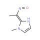 1-(1-methyl-1H-imidazol-2-yl)ethanone oxime - chemical structure image