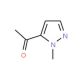 1-(1-Methyl-1H-pyrazol-5-yl)ethanone (CAS 137890-05-2) - chemical structure image