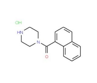 1-(1-naphthoyl)piperazine hydrochloride - chemical structure image