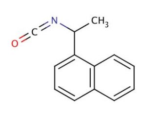 1-(1-Naphthyl)ethyl isocyanate (CAS 88442-63-1) - chemical structure image