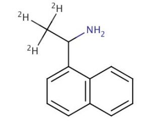 1-(1-Naphthyl)ethylamine-d3 (CAS 1091627-43-8) - chemical structure image