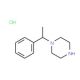 1-(1-Phenyl-ethyl)-piperazinehydrochloride - chemical structure image