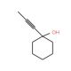 1-(1-Propynyl)cyclohexanol (CAS 697-37-0) - chemical structure image