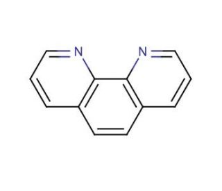 1,10-Phenanthroline (CAS 66-71-7) - chemical structure image