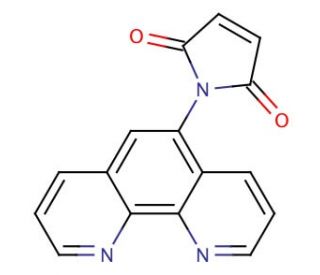 1,10-Phenanthroline Maleimide (CAS 351870-31-0) - chemical structure image