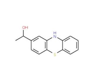 1-(10H-phenothiazin-2-yl)ethanol - chemical structure image