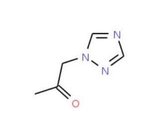 1-(1H-1,2,4-Triazol-1-yl)acetone (CAS 64882-52-6) - chemical structure image