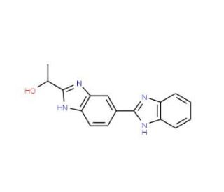 1-(1H,1&prime;H -[2,5&prime;]Bibenzoimidazolyl-2&prime;-yl)-ethanol - chemical structure image