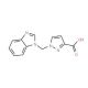 1-(1H-Benzimidazol-1-ylmethyl)-1H-pyrazole-3-carboxylic acid - chemical structure image