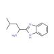 1-(1H-Benzoimidazol-2-yl)-3-methyl-butylamine - chemical structure image
