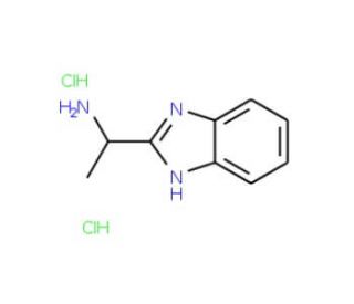 1-(1H-Benzoimidazol-2-yl)-ethylaminedihydrochloride - chemical structure image