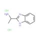 1-(1H-Benzoimidazol-2-yl)-ethylaminedihydrochloride - chemical structure image