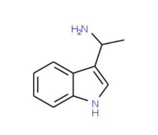 [1-(1H-indol-3-yl)ethyl]amine - chemical structure image