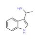 [1-(1H-indol-3-yl)ethyl]amine - chemical structure image