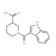 1-(1H-indol-3-ylcarbonyl)piperidine-3-carboxylic acid - chemical structure image