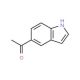 1-(1H-Indol-5-yl)-ethanone (CAS 53330-94-2) - chemical structure image