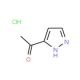 1-(1H-pyrazol-5-yl)ethan-1-one hydrochloride (CAS 175277-40-4) - chemical structure image