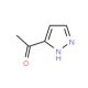 1-(1H-pyrazol-5-yl)ethanone - chemical structure image