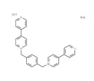 1,1&prime;-[1,4-Phenylenebis(methylene)]bis(4,4&prime;-bipyridinium) Dibromide (CAS 106867-97-4) - chemical structure image
