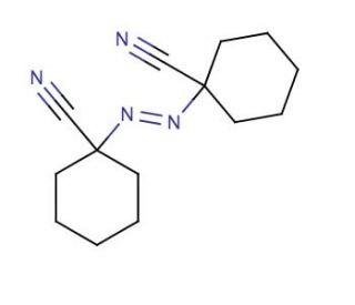 1,1&prime;-Azobis(cyclohexanecarbonitrile) (CAS 2094-98-6) - chemical structure image