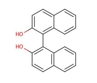 1,1&prime;-Bi-2-naphthol (CAS 602-09-5) - chemical structure image