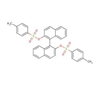 1,1&prime;-Bi-2-naphthyl ditosylate (CAS 128575-35-9) - chemical structure image