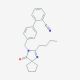 [1,1′-Biphenyl]-2-carbonitrile,4′-[(2-butyl-4-oxo-1,3-diazaspiro[4.4]non-1-en-3-yl)methyl] (CAS 138401-24-8) - chemical struc