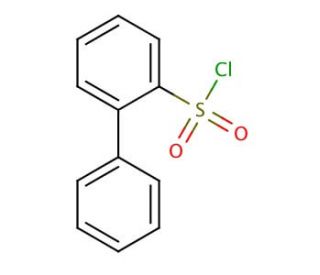 1,1&prime;-biphenyl-2-sulfonyl chloride (CAS 2688-90-6) - chemical structure image