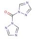 1,1′-Carbonyl-di-(1,2,4-triazole) (CAS 41864-22-6) - chemical structure image