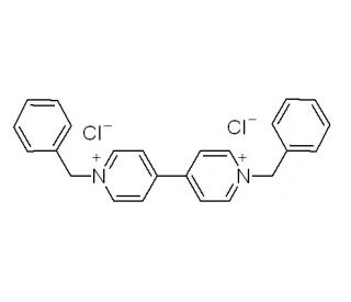 1,1&prime;-Dibenzyl-4,4&prime;-bipyridinium dichloride (CAS 1102-19-8) - chemical structure image