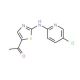1-{2-[(5-Chloro-2-pyridinyl)amino]-1,3-thiazol-5-yl}-1-ethanone - chemical structure image